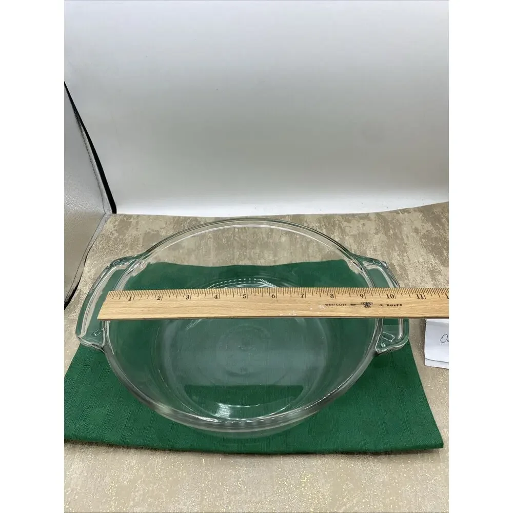 Anchor Hocking 2 Qt Round Glass Casserole Dish Oven & Microwave Safe Clear